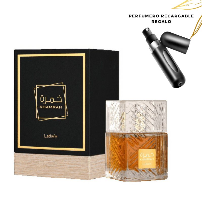 Kit de 4 Perfumes Importados - Lattafa Asad | Montale Tonka | Khamrah | Scandal (100ml) + 4 Perfumeros de Regalo