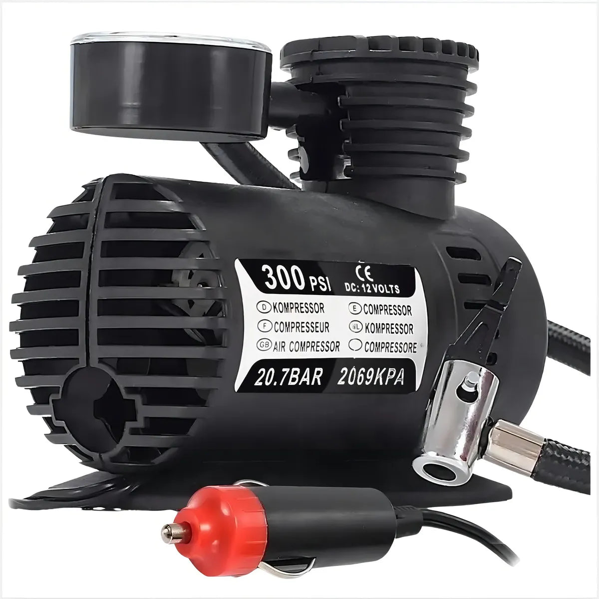 Mini Compresor de Aire Portátil para Auto – Infla tu llanta en segundos 🛞🎁