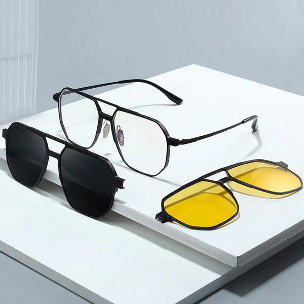 MagVista™ Gafas Magneticas 3 en 1