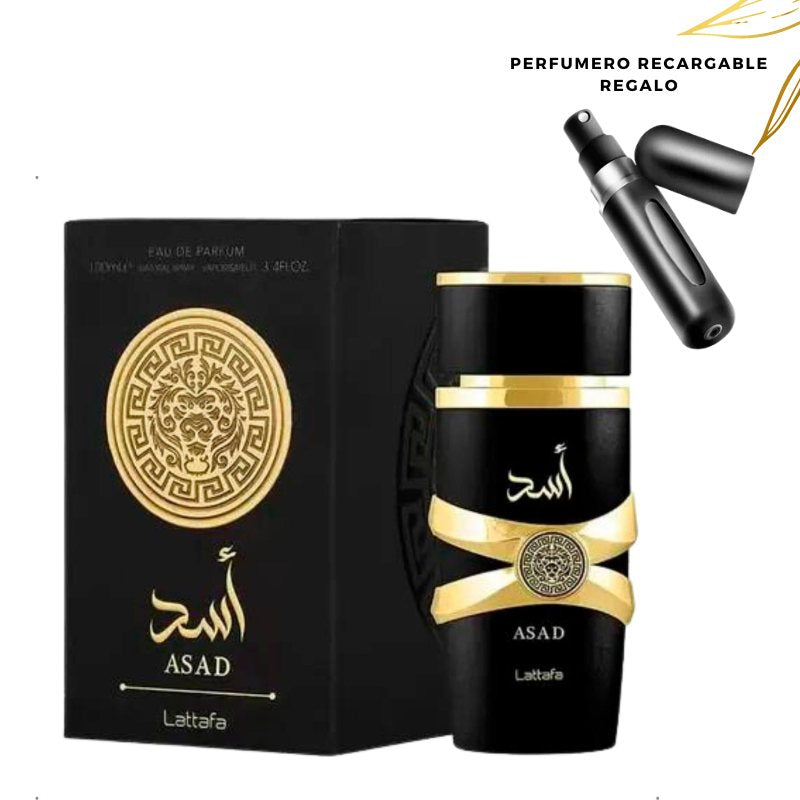 Kit de 4 Perfumes Importados - Lattafa Asad | Montale Tonka | Khamrah | Scandal (100ml) + 4 Perfumeros de Regalo