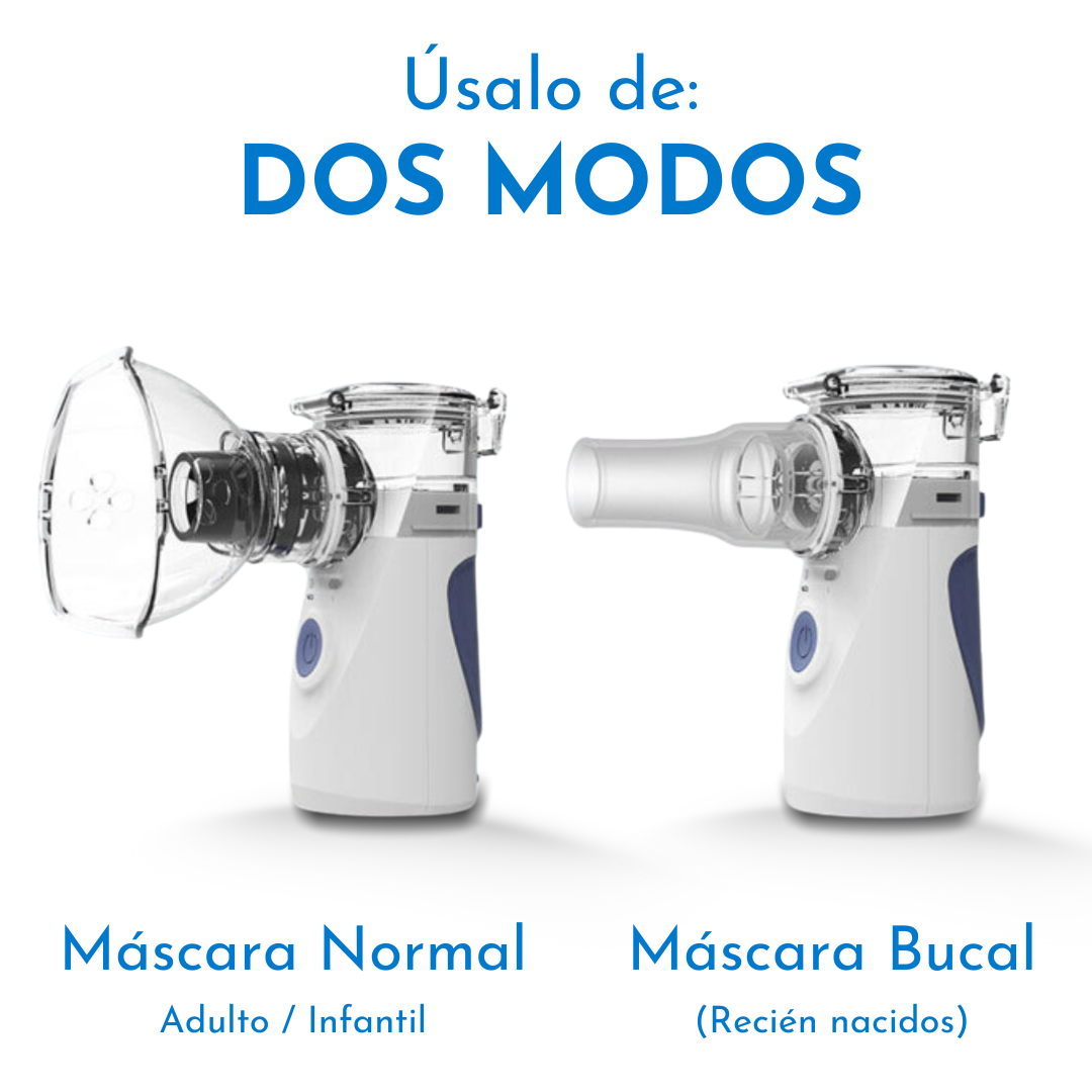 [COMPRA 1 Y LLEVA 2] Nebulizador Portátil - RespiraFÁCIL 🎁👶