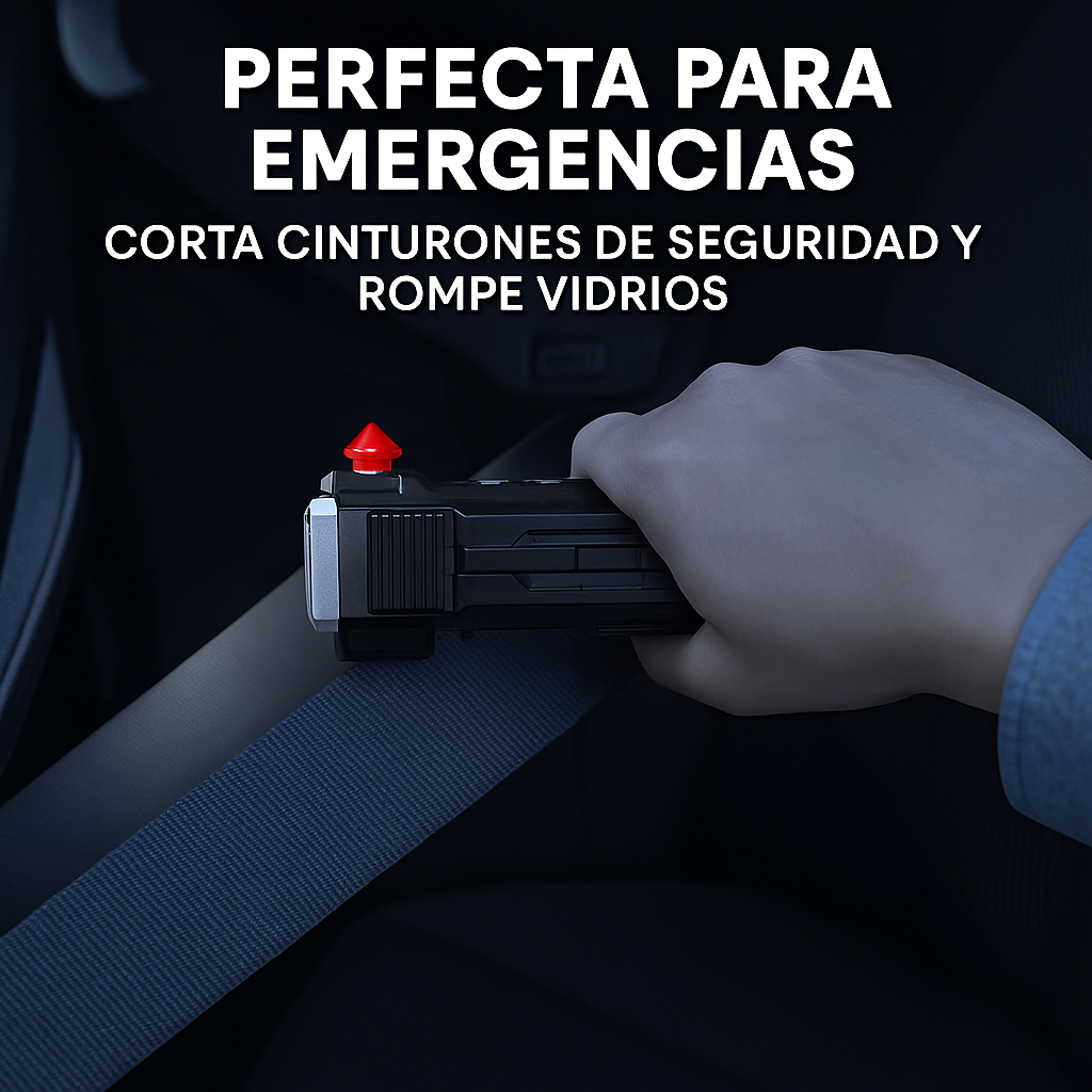 [COMPRA 1 Y LLEVA 2] Linterna Táctica Súper Potente 6 en 1 🎁